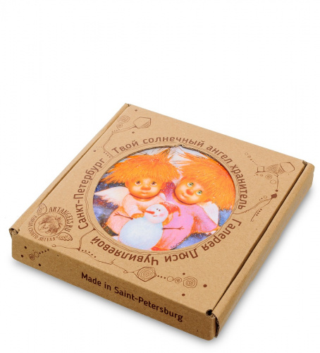 ANG-212 Магнит "Снежный вечер" 10х10 на VALLES.TOP