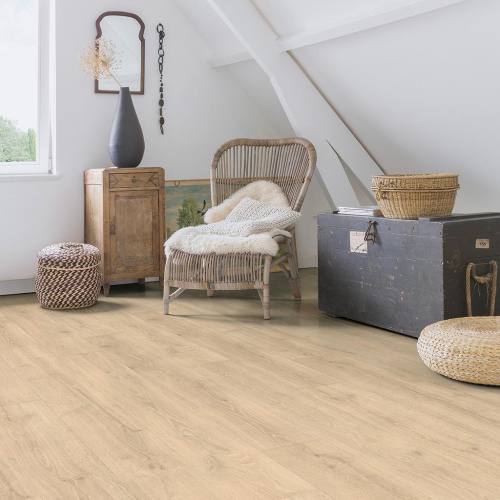Ламинат Quick Step Majestic MJ3545 Дуб лесной массив бежевый 32 класс, 9.5 мм на VALLES.TOP