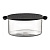 Емкость для запекания с крышкой из термосиликона BODUM Hot Pot, 2.5л, цвет черный на VALLES.TOP