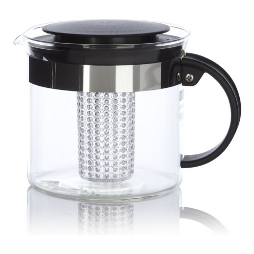 Чайник Bodum Bistro Nouveau заварочный с фильтром черный 1 л на VALLES.TOP
