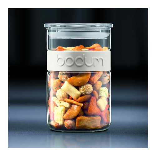 Банка BODUM Presso для хранения белая, 0,6 л на VALLES.TOP