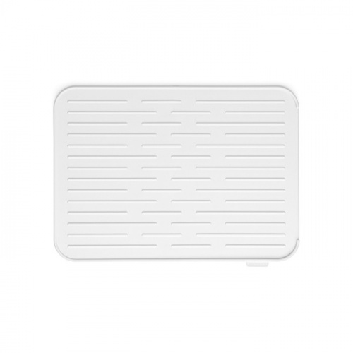Коврик Brabantia для сушки посуды силиконовый, светло-серый на VALLES.TOP