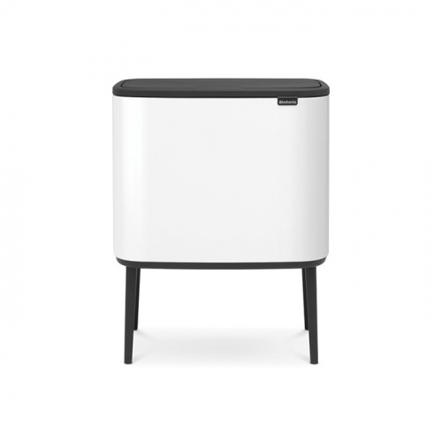Бак Brabantia Touch Bin Bo мусорный, белый, 3х11 л на VALLES.TOP
