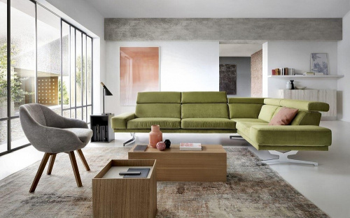 Диван Gala Collezione Albano угловой в ткани на VALLES.TOP