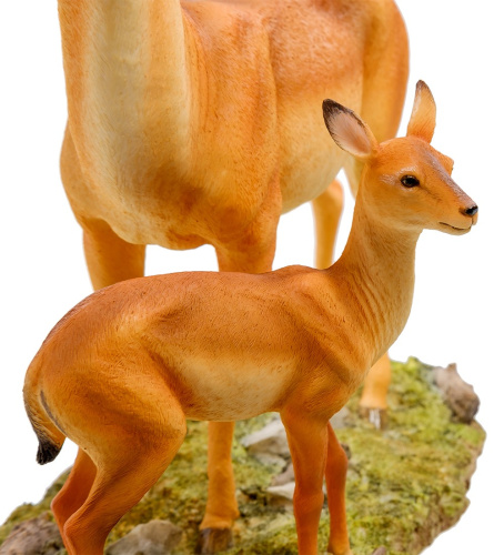 Статуэтка Veronese Газель с детенышем WS-774 на VALLES.TOP