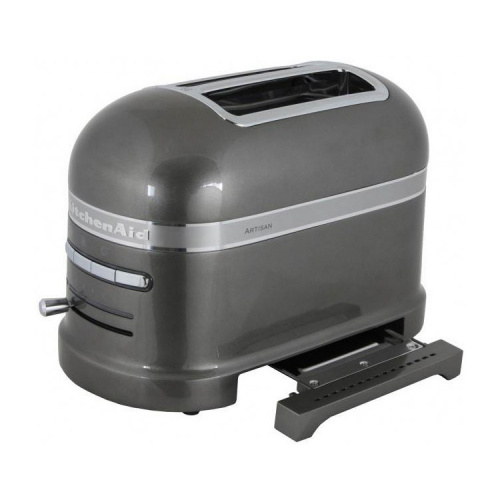 Тостер KitchenAid Artisan 5KMT2204EMS серебряный медальон на VALLES.TOP