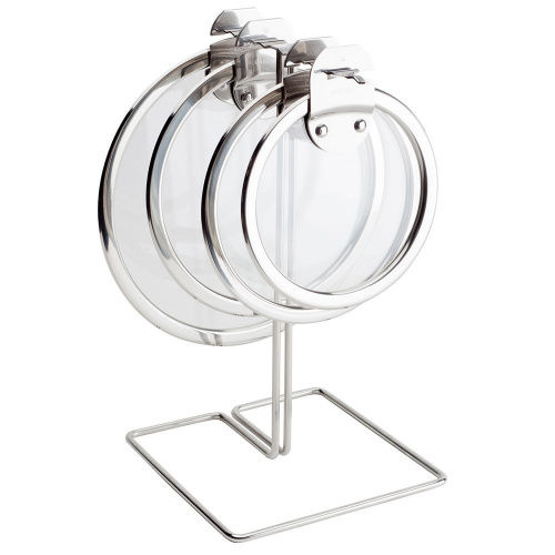 Крышка CRISTEL Strate removable handle плоская, диаметр 28 см на VALLES.TOP