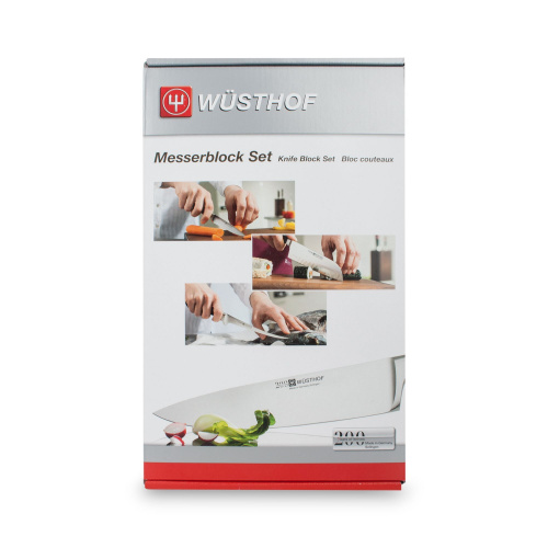 Набор Wüsthof Gourmet ножей + мусат на подставке на VALLES.TOP