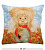 Подушка Artangels Ангел удачи, гобеленовая, 45х45 см на VALLES.TOP