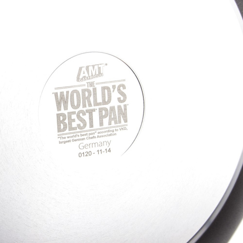 Вок AMT Frying Pans со съемной ручкой, диаметр 28 см, 2,2 л на VALLES.TOP