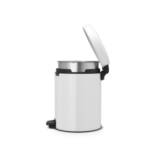 Бак Brabantia newicon мусорный, белый, с внутренним ведром, 5 л на VALLES.TOP