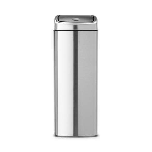 Бак Brabantia Touch Bin New мусорный, прямоугольный, стальной матовый, FPP, 25 л на VALLES.TOP