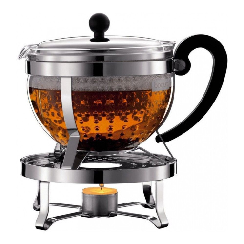 Подставка для подогрева Bodum Chambord, цвет хром на VALLES.TOP
