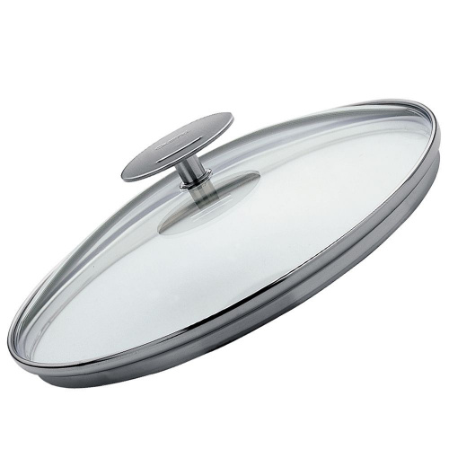 Крышка CRISTEL Platine стеклянная, диаметр 24 см на VALLES.TOP