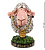 Фигурка-овца The Comical World of Stratford Знак Зодиака - Водолей RV-370 на VALLES.TOP