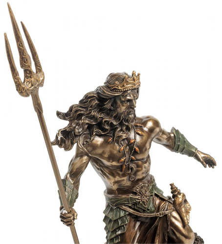 Статуэтка Veronese WS-887 "Посейдон - Бог морей" на VALLES.TOP