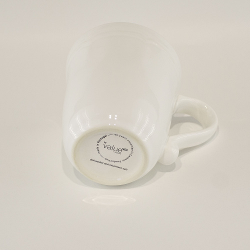 Кружка Value Ceramic белая 360 мл на VALLES.TOP