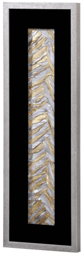 Панно Mart Gallery Переливы 3 с серебряной рамой на VALLES.TOP