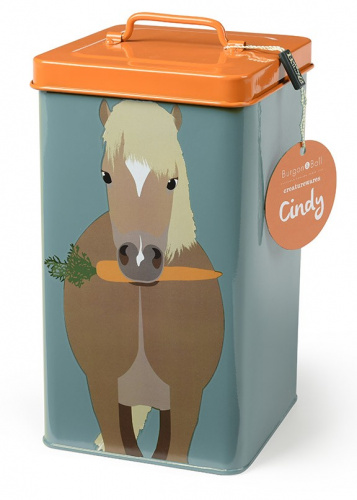 Контейнер Burgon & Ball Pony Tin Creaturewares для хранения корма на VALLES.TOP