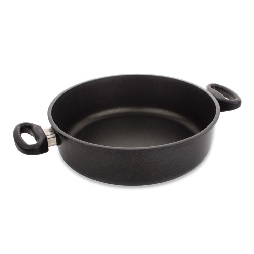 Сотейник AMT Frying Pans с двумя фиксированными ручками, диаметр 28 см на VALLES.TOP