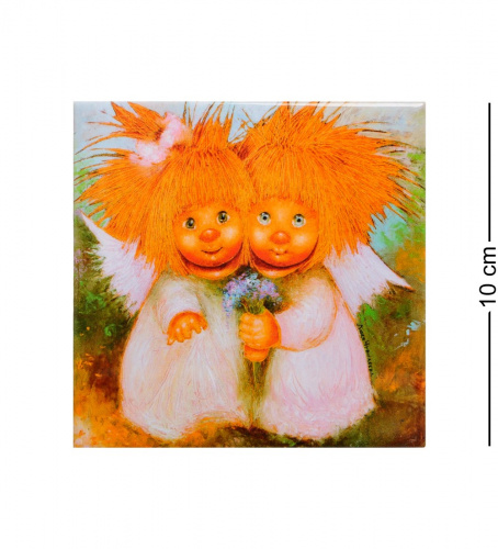 ANG-209 Магнит "Влюбленные" 10х10 на VALLES.TOP