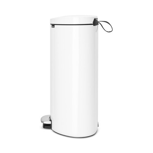 Бак Brabantia FlatBack+ мусорный, белый, 40 л на VALLES.TOP