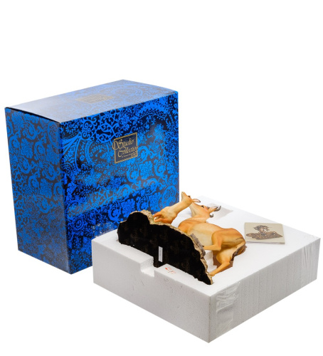 Статуэтка Veronese Газель с детенышем WS-774 на VALLES.TOP