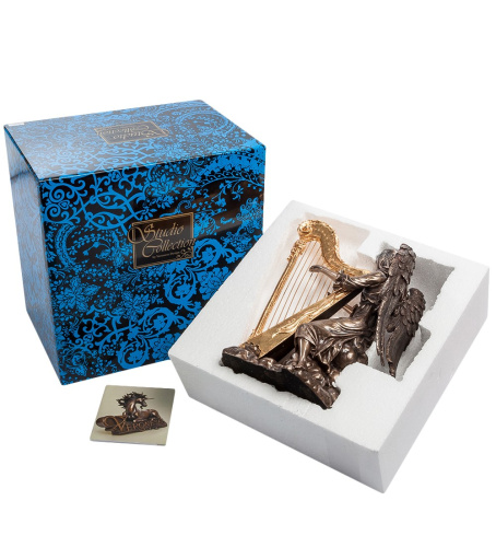 Статуэтка Veronese Ангел, играющий на арфе WS-691/2 на VALLES.TOP