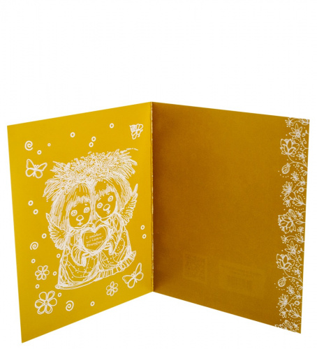 ANG-134 Открытка "Люблю, не могу" 15х17 на VALLES.TOP