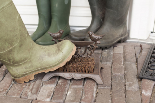 Приспособление Esschert Design Птичка Best for boots для чистки обуви на VALLES.TOP