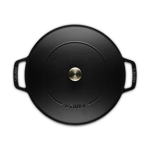 Сотейник STAUB с крышкой, диаметр 28 см на VALLES.TOP