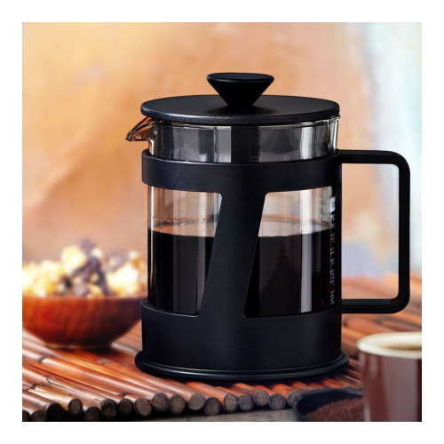Френч-пресс BODUM Crema черный, 0,5 л на VALLES.TOP