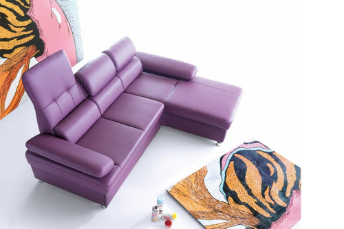 Диван Gala Collezione Yuppie угловой в натуральной коже на VALLES.TOP