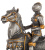 Статуэтка Veronese Средневековый воин на коне WS-822 на VALLES.TOP