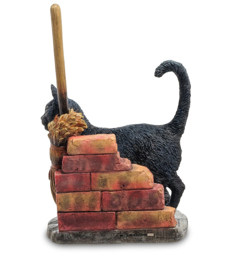 Статуэтка Veronese Кот с метлой WS-841 на VALLES.TOP