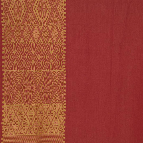 Ткань Galleria Arben Exclusive ETHNIC STRIPE 83 RED GOLD на VALLES.TOP