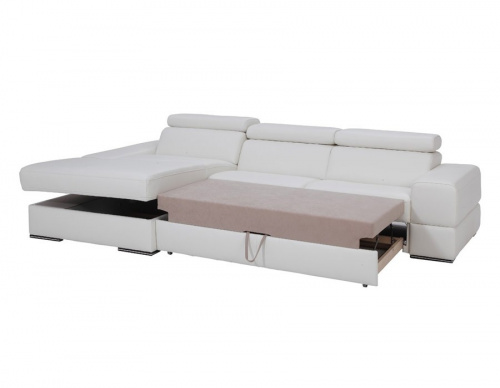 Диван-кровать Gala Collezione Plaza угловой в коже на VALLES.TOP