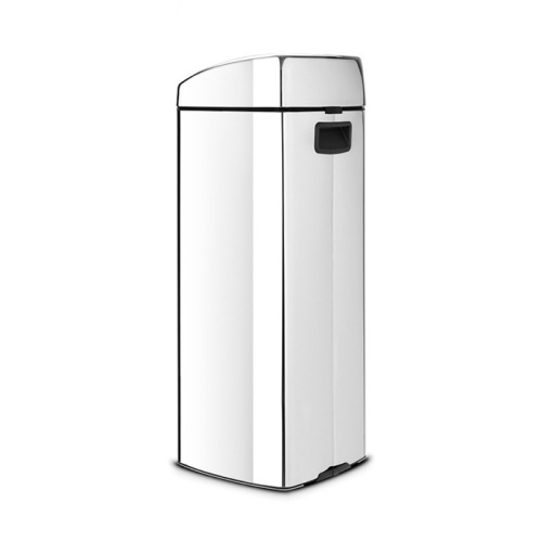 Бак Brabantia Touch Bin мусорный, прямоугольный, полированная сталь, 25 л на VALLES.TOP
