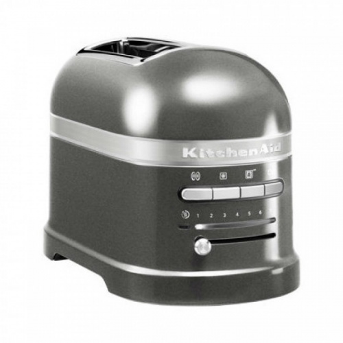 Тостер KitchenAid Artisan 5KMT2204EMS серебряный медальон на VALLES.TOP