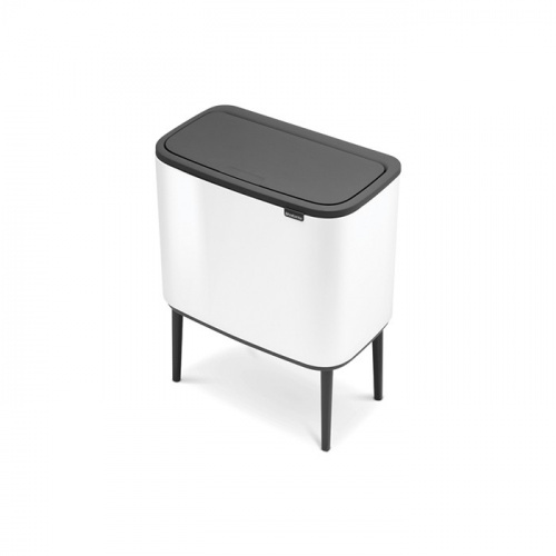 Бак Brabantia Touch Bin Bo мусорный, белый, 3х11 л на VALLES.TOP