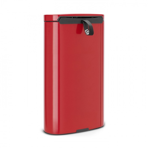Бак Brabantia FlatBack+ мусорный, пламенно-красный, 30 л на VALLES.TOP