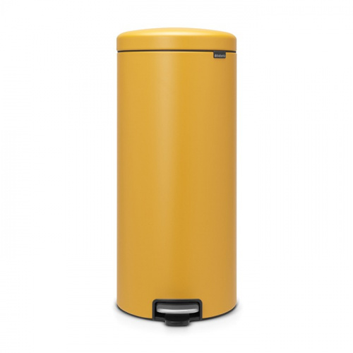 Бак Brabantia newicon мусорный, минерально-горчичный, 30 л на VALLES.TOP