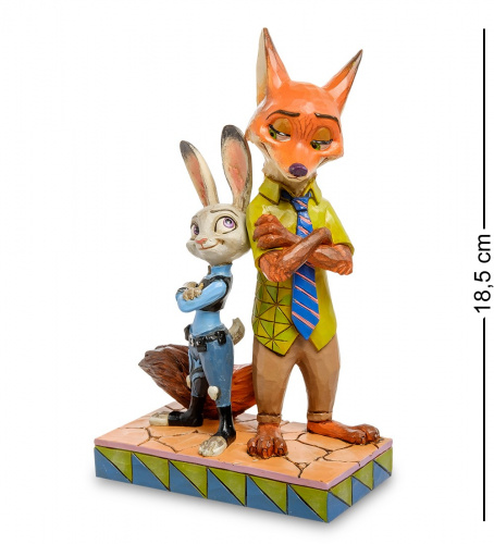 Фигурка Disney Traditions Зверополис Джуди и Ник (Настоящие напарники) на VALLES.TOP