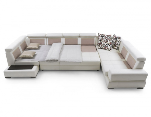Диван-кровать Gala Collezione Capri модульный в коже на VALLES.TOP