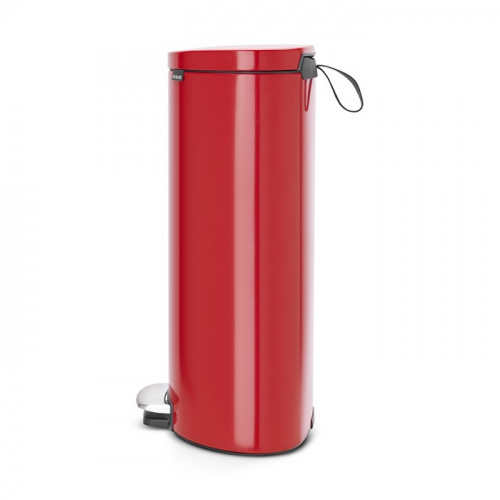 Бак Brabantia FlatBack+ мусорный, пламенно-красный, 30 л на VALLES.TOP