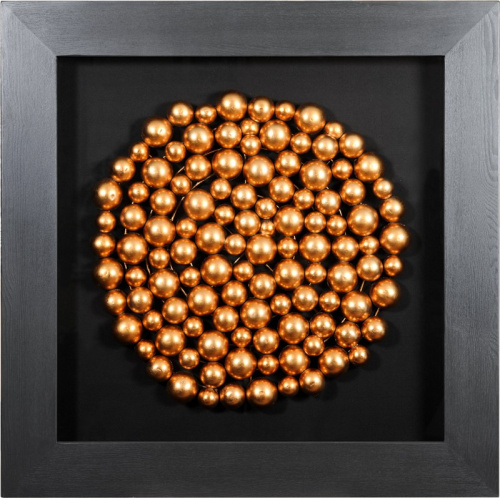 Панно Mart Gallery Медные шары круглое на VALLES.TOP