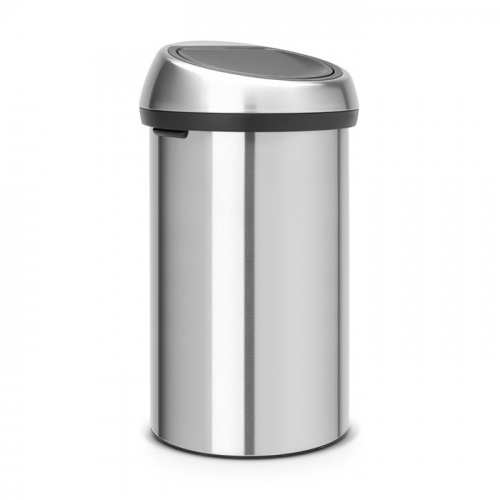 Бак Brabantia Touch Bin New мусорный, стальной матовый, 60 л на VALLES.TOP