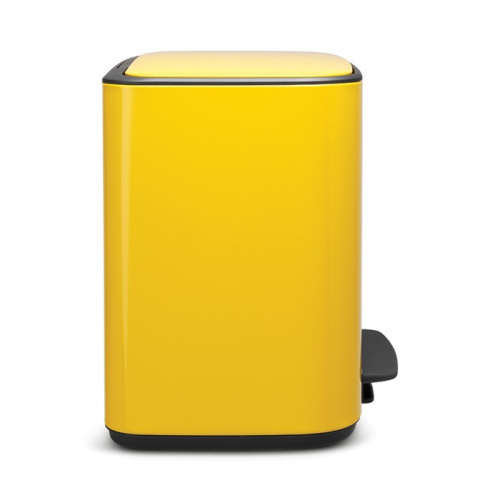 Бак Brabantia Pedal Bin Bo мусорный, желтая маргаритка, 36 л на VALLES.TOP