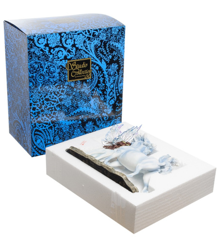 Статуэтка Veronese Ангел и единорог WS-249 на VALLES.TOP