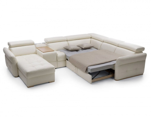 Диван Gala Collezione Massimo угловой в коже на VALLES.TOP